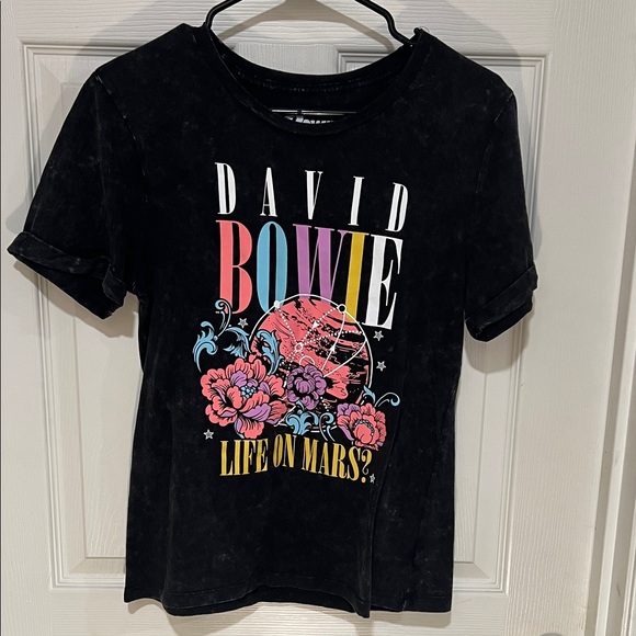 Tops - David Bowie Graphic/Band T-Shirt